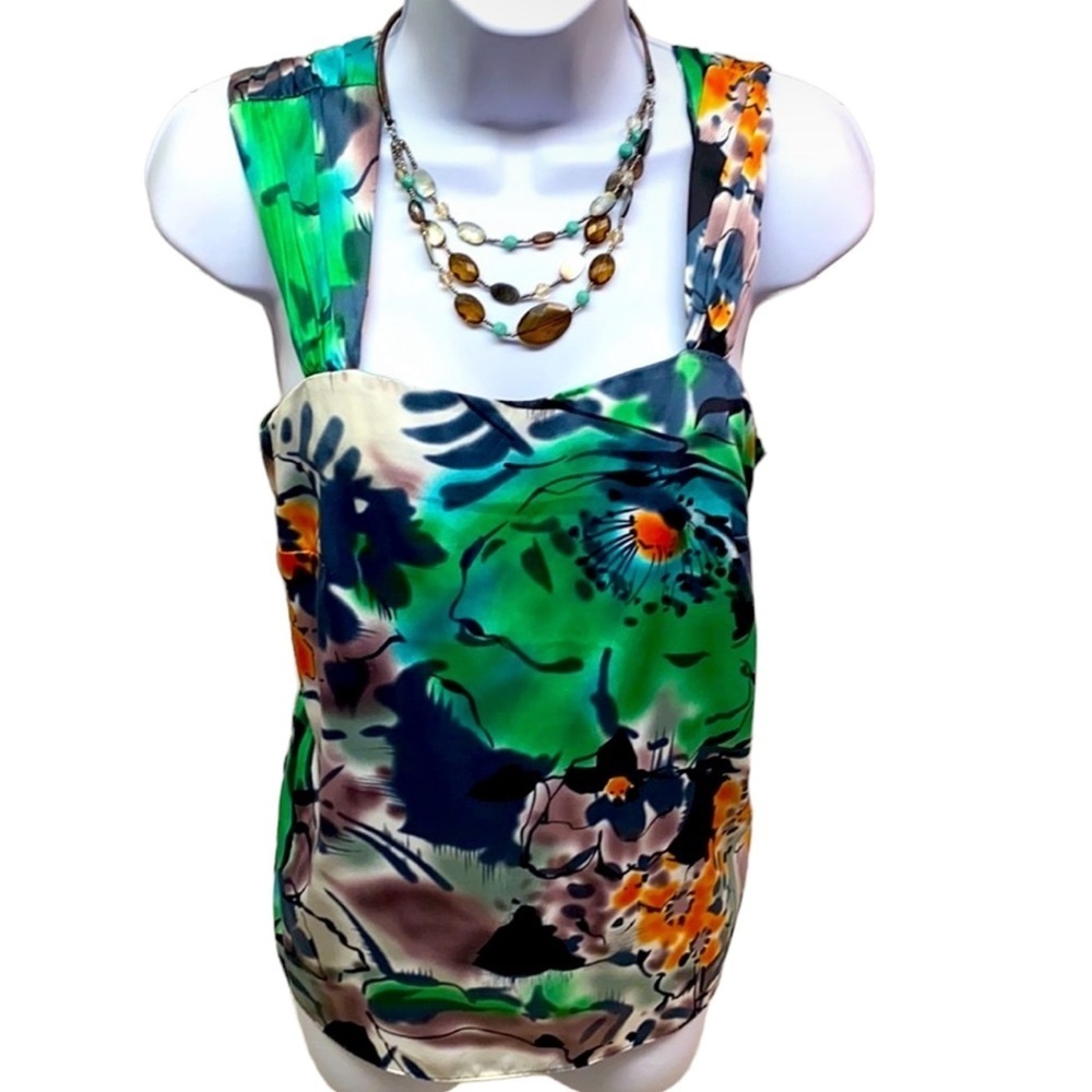 The Limited Jungle Floral Blouse